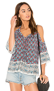 Bordeaux tapestry top - Ella Moss