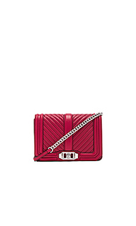 Chevron small love crossbody bag - Rebecca Minkoff