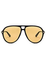 Acetate aviator sunglasses - Gucci