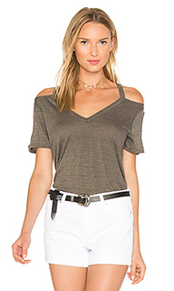 Double cold shoulder v-neck tee - Chaser