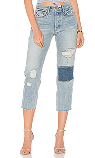 Прямые джинсы с высоким поясом helena - GRLFRND