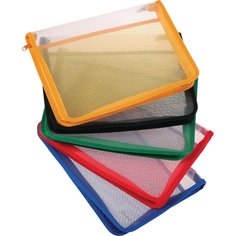 Centrum Папка пластиковая А4 на молнии, ассорти