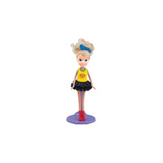 Набор для творчества с пластилином Fashion Dough и куклой Блондинка в черной юбке Toy Target