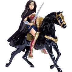 Игровой набор с куклой Воительница с лошадью Mattel