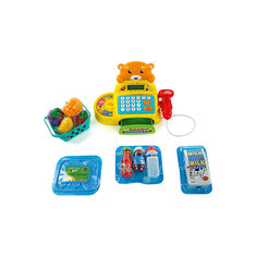 Касса "Медвежонок" с аксессуарами, со светом и звуком, Shantou Gepai