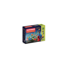 Магнитный конструктор 710009 Super Steam set, MAGFORMERS