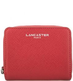 Красный кошелек из сафьяновой кожи Lancaster