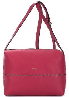 Маленькая сумка из мягкой кожи через плечо Furla