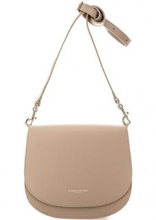 Сумка из гладкой кожи с откидным клапаном Lancaster