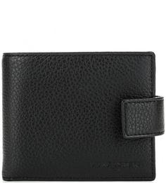 Кожаное портмоне с застежкой на кнопку Lancaster