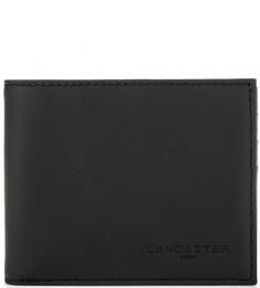 Кожаное портмоне черного цвета Lancaster
