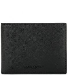Черное портмоне из сафьяновой кожи Lancaster