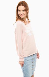 Розовый свитшот с принтом Vero Moda