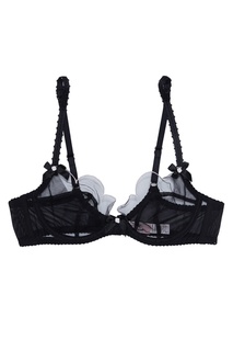 Бюстгальтер Lorna черный с розовым Agent Provocateur