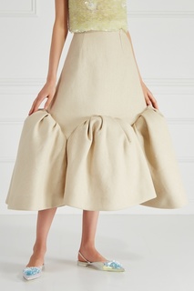 Льняная юбка Delpozo