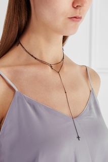 Серебряное колье Caviar Jewellery