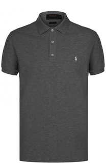 Хлопковое поло с короткими рукавами Polo Ralph Lauren