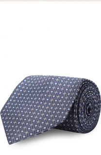 Шелковый галстук с узором Brioni
