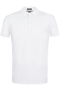 Хлопковое поло с короткими рукавами BOSS