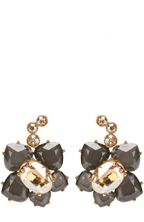 Серьги с кристаллами Swarovski Oscar de la Renta