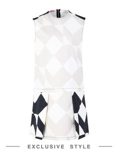 Короткое платье Arthur Arbesser x Yoox