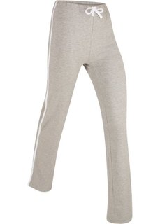 Спортивные брюки стретч (светло-серый меланж) Bonprix