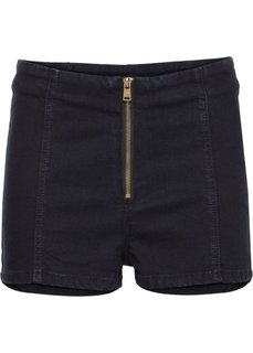 Стрейтчевые шорты с завышенной талией (аутентичный деним) Bonprix