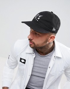 Мягкая бейсболка с ремешком New Era 9Fifty Steamboat Willie - Черный