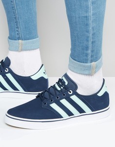 Темно-синие кроссовки adidas Originals Seeley Premiere B27766 - Темно-синий