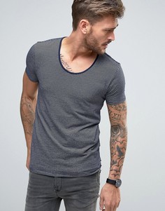 Футболка с круглым вырезом Scotch &amp; Soda Depp - Темно-синий