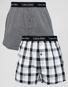 Комплект из 2 тканых боксеров Calvin Klein - Черный