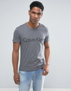 Футболка с логотипом Calvin Klein - Серый
