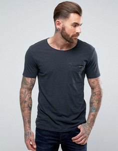 Футболка с карманом Nudie Jeans Co Ove - Черный