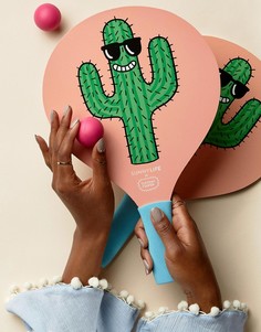 Игровой набор из ракеток с принтом кактуса и мячей Sunnylife x Tiffany Cooper - Мульти