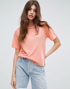 Свободная футболка ASOS - Оранжевый