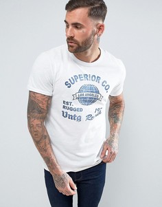 Футболка с принтом Jack &amp; Jones Vintage - Белый