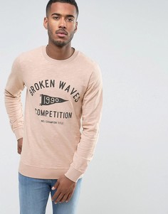 Свитшот с принтом Jack &amp; Jones Originals - Розовый