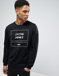 Свитшот с графическим принтом Jack &amp; Jones Core - Черный