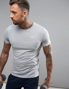 Футболка с логотипом на груди Jack & Jones Tech - Серый