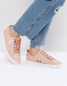 Розовые кроссовки Calvin Klein Jeans - Розовый