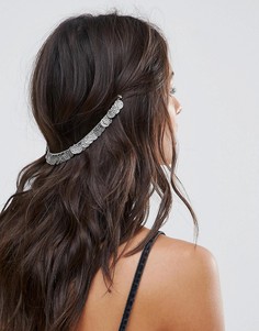 Украшение для волос с монетками ASOS - Серебряный