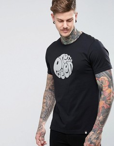 Черная футболка с логотипом Pretty Green Gillespie - Черный