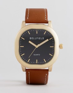 Часы с коричневым ремешком Bellfield - Коричневый