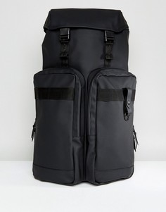 Черный рюкзак в стиле милитари Rains - Черный