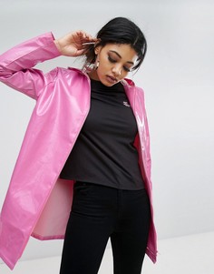 Виниловый макинтош-дождевик Daisy Street - Розовый