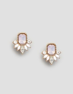 Изящные серьги с камнями ASOS - Розовый