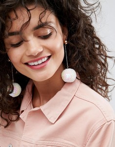 Серьги-подвески ограниченной серии с блестящими шариками - Мульти Asos
