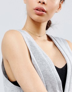 Ожерелье-чокер с бусинами ASOS - Мульти
