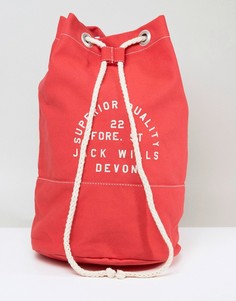 Сумка дафл Jack Wills Adington - Красный