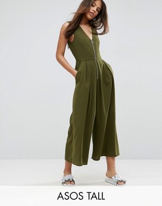 Комбинезон с кольцом ASOS TALL - Зеленый